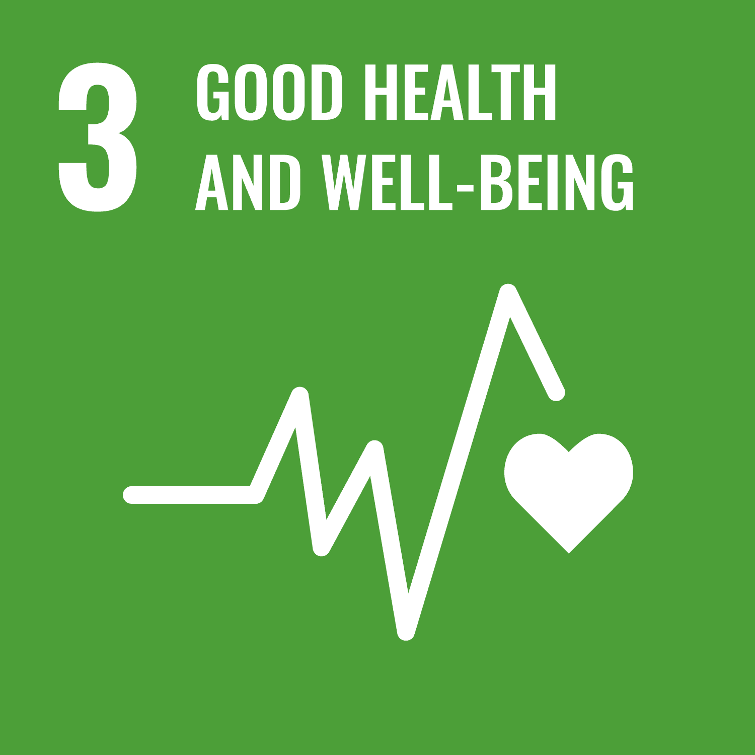 3. GOOD HEALTH AND WELL - BEING